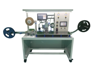 Vertical Semi-Automatic Tape Strapping Machine SRM-0501 for SMD Tape and Reel Packaging